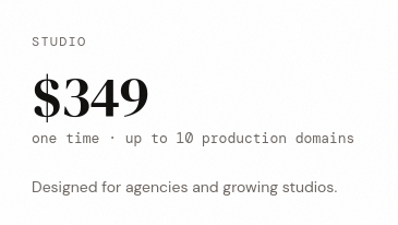 Studio License